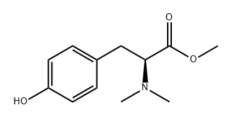 L-Tyrosine, N,N-dimethyl-, methyl ester Struktur