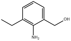 Benzenemethanol, 2-amino-3-ethyl- Struktur