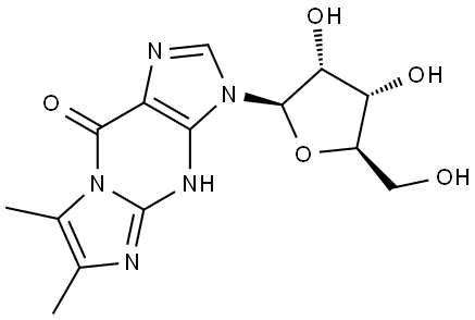 7-Methyl wyosine Struktur