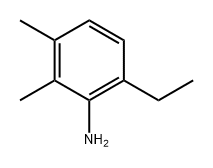 Benzenamine, 6-ethyl-2,3-dimethyl- Struktur