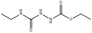 Hydrazinecarboxylic acid, 2-[(ethylamino)carbonyl]-, ethyl ester Struktur