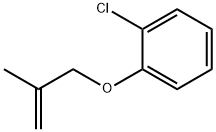 Benzene, 1-chloro-2-[(2-methyl-2-propen-1-yl)oxy]- Struktur