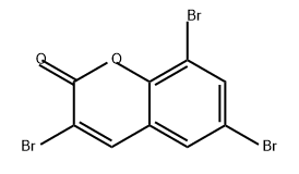 2H-1-Benzopyran-2-one, 3,6,8-tribromo-