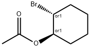 Cyclohexanol, 2-bromo-, acetate, (1R,2R)-rel- Struktur