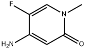 2(1H)-Pyridinone, 4-amino-5-fluoro-1-methyl- Struktur