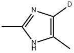 1H-Imidazole-4-d, 2,5-dimethyl- Struktur