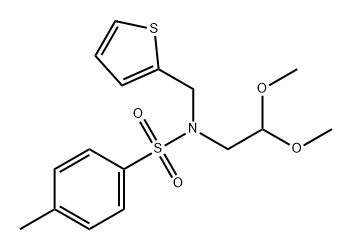 Benzenesulfonamide, N-(2,2-dimethoxyethyl)-4-methyl-N-(2-thienylmethyl)-