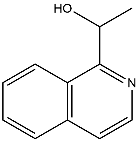 1-(isoquinolin-1-yl)ethan-1-ol Struktur