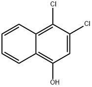 1-Naphthalenol, 3,4-dichloro- Struktur