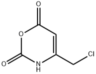 2H-1,3-Oxazine-2,6(3H)-dione, 4-(chloromethyl)- Struktur