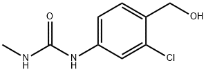 Urea, N-[3-chloro-4-(hydroxymethyl)phenyl]-N'-methyl- Struktur