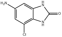 2H-Benzimidazol-2-one,6-amino-4-chloro-1,3-dihydro-(9CI) Struktur