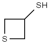 thietane-3-thiol Struktur