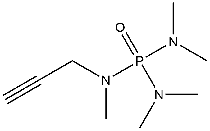 Phosphoric triamide, pentamethyl-2-propynyl- (9CI)