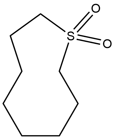 Thionane, 1,1-dioxide Struktur