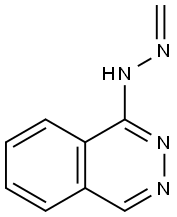 Formaldehyde, 2-(1-phthalazinyl)hydrazone Struktur