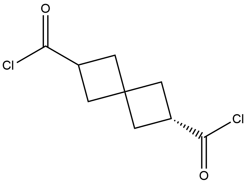 Spiro[3.3]heptane-2,6-dicarbonyl dichloride, (2R)- (9CI)