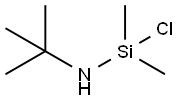 N-(tert-butyl)-N-(1-chloro-1,1-dimethylsilyl)amine Struktur