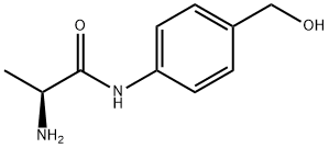 Propanamide, 2-amino-N-[4-(hydroxymethyl)phenyl]-, (2S)-