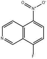 8-fluoro-5-nitroisoquinoline Struktur