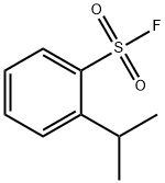 Benzenesulfonyl fluoride, 2-(1-methylethyl)- Struktur