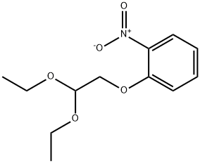 Benzene, 1-(2,2-diethoxyethoxy)-2-nitro- Struktur