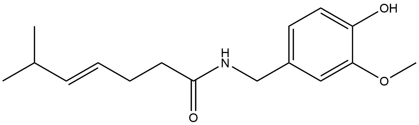 Nornorcapsaicin Struktur