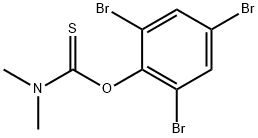 Carbamothioic acid, N,N-dimethyl-, O-(2,4,6-tribromophenyl) ester