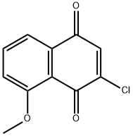 1,4-Naphthalenedione, 2-chloro-8-methoxy-