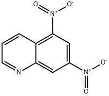 Quinoline, 5,7-dinitro- Struktur