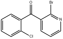 Methanone, (2-bromo-3-pyridinyl)(2-chlorophenyl)- Struktur