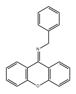 Benzenemethanamine, N-9H-xanthen-9-ylidene-