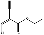 2-Propenoic acid, 3-chloro-2-cyano-, ethyl ester, (2Z)-