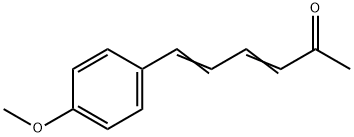 3,5-Hexadien-2-one, 6-(4-methoxyphenyl)- Struktur