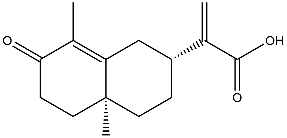 Pterodonoic acid Struktur