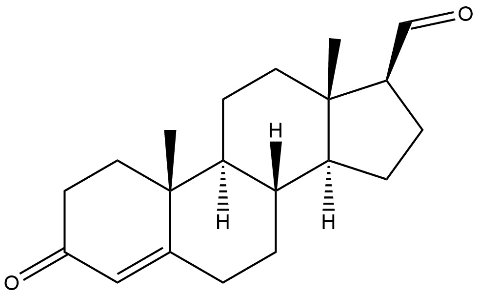 Androst-4-ene-17-carboxaldehyde, 3-oxo-, (17β)-