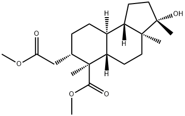 1H-Benz[e]indene-7-acetic acid, dodecahydro-3-hydroxy-6-(methoxycarbonyl)-3,3a,6-trimethyl-, methyl ester, (3S,3aS,5aS,6S,7S,9aS,9bS)-