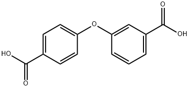 Benzoic acid, 3-(4-carboxyphenoxy)- Struktur