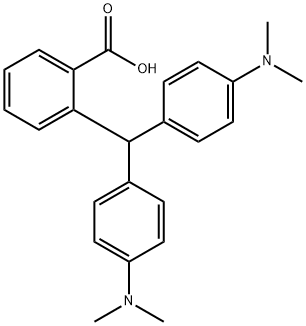 Benzoic acid, 2-[bis[4-(dimethylamino)phenyl]methyl]-