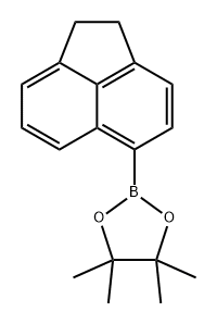 1,3,2-Dioxaborolane, 2-(1,2-dihydro-5-acenaphthylenyl)-4,4,5,5-tetramethyl- Struktur