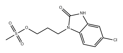 2H-Benzimidazol-2-one, 5-chloro-1,3-dihydro-1-[3-[(methylsulfonyl)oxy]propyl]-