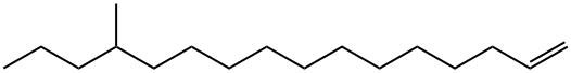 1-Hexadecene, 13-methyl- Struktur