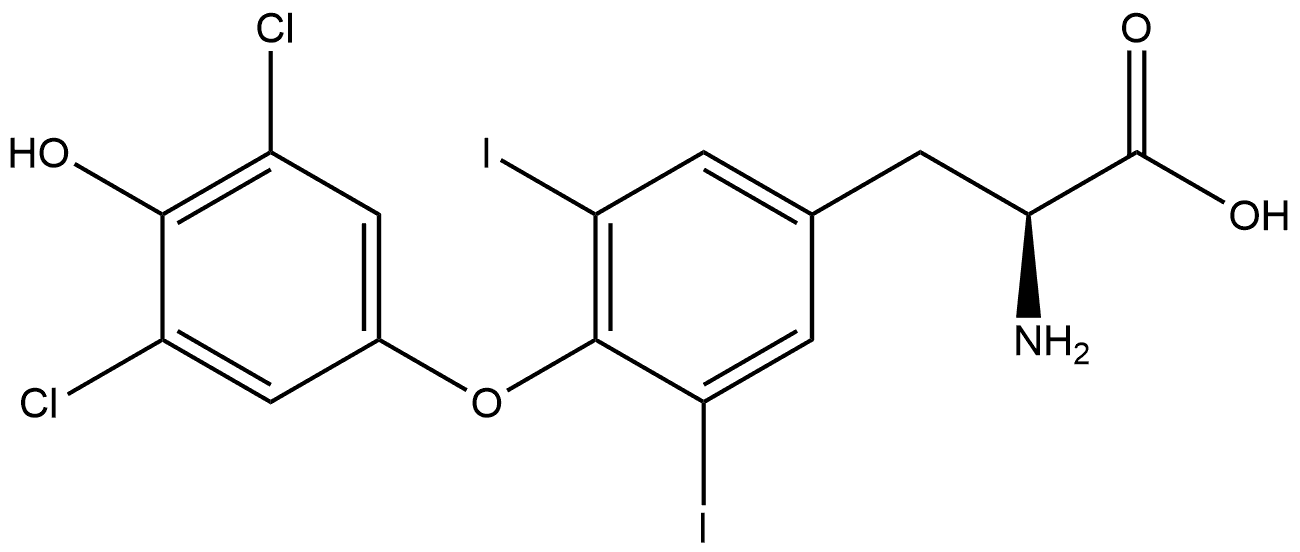 Liothyronine Impurity 8 Struktur