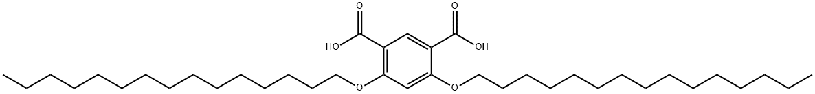 4,6-Bis(pentadecyloxy)isophthalic acid Struktur