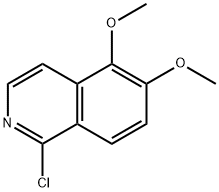 Isoquinoline, 1-chloro-5,6-dimethoxy- Struktur