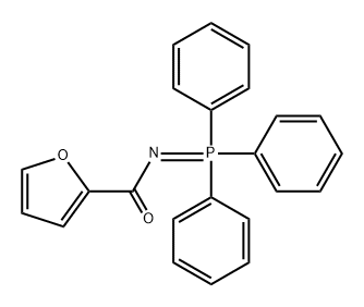 Methanone, 2-furanyl[(triphenylphosphoranylidene)amino]- Struktur