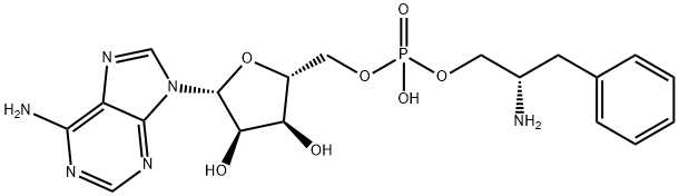 phenylalanyl-5'-AMP Struktur