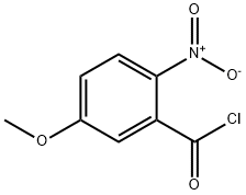 Benzoyl chloride, 5-methoxy-2-nitro- Struktur