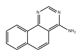 Benzo[h]quinazolin-4-amine Struktur