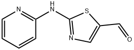 5-Thiazolecarboxaldehyde, 2-(2-pyridinylamino)- Struktur